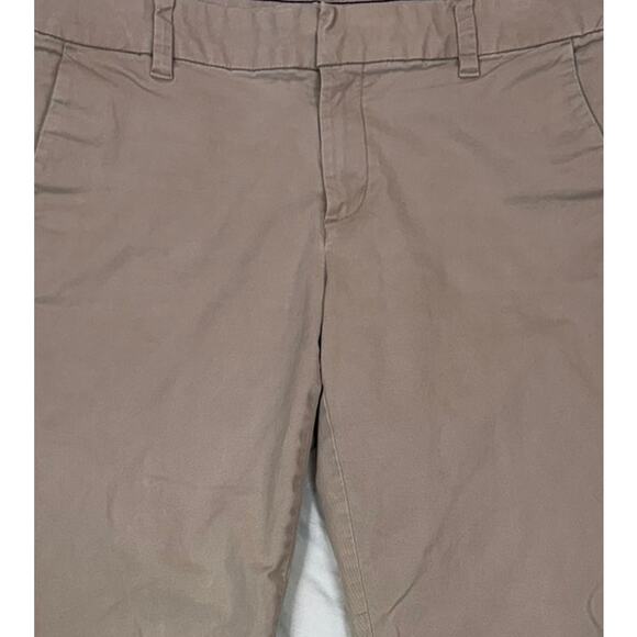 Tommy Hilfiger Hampton Stretch Chino Womens Size 6 Khaki Beige Ankle Pants - Picture 2 of 8